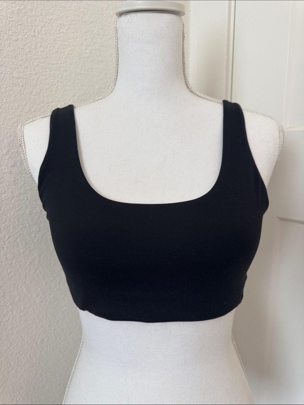 Nike Black Scoop Neck Sports Bralette